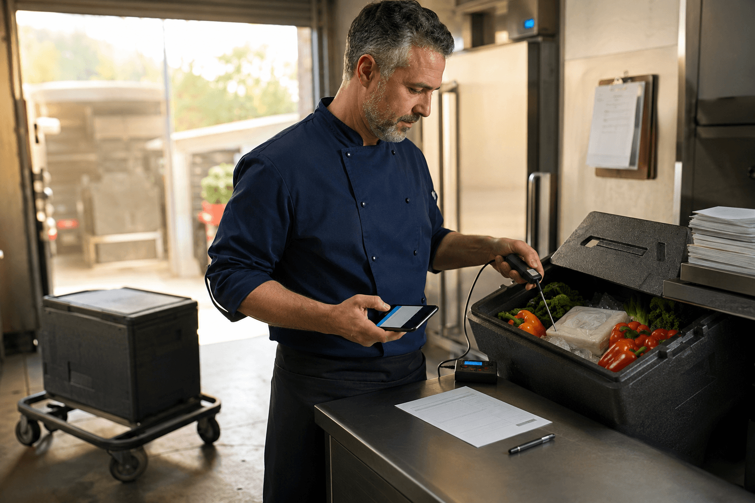 Dostawy w gastronomii — jak przyjmować i dokumentować, żeby Sanepid nie miał uwag (2026)